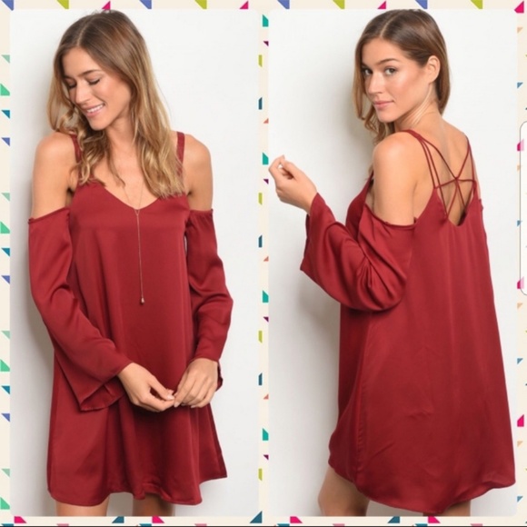 Love Riche Dresses & Skirts - 💋3for$10 Host Pick Cold Shoulder dress